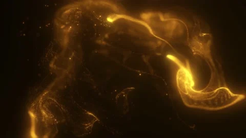 Golden PARTICLES Abstract Background 5 Video stock 227724278