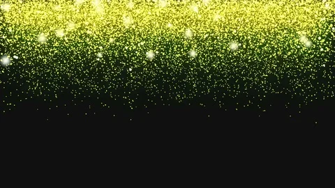 Golden particles background. Video stock 88728281