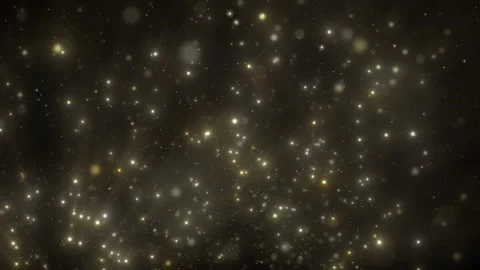 Golden Particles Bokeh Stock Footage 170766448