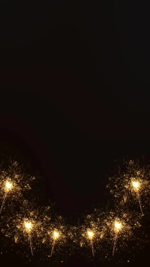 Golden particles exploding outwards spark light streaks and bokeh effects Award 库存影片 341903107