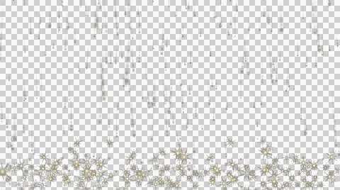 Golden Particles Falling To The Floor Stock Footage 44103362