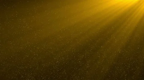 Golden particles floating in slow motion seamless background Stock Footage 33718652