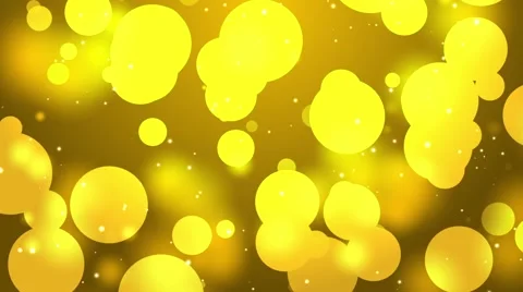 Golden Particles Video stock 43378468