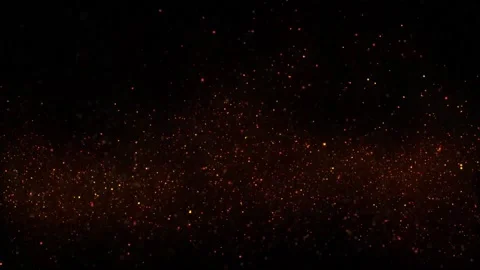 Golden Particles Stock Footage 160982756