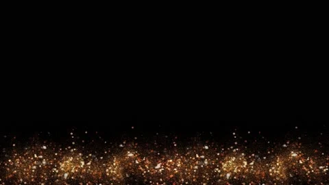 Golden Particles Leaping and Bouncing Background 4K Loop Stock Footage 164182408