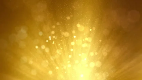 Golden particles shining abstract background. Stock Footage 249159983