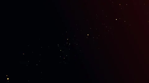 Golden particles shining on elegant abstract background with warm effect Stock Footage 340459429
