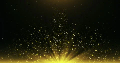 Golden Particles Sparkling Background 스톡 동영상 247849087