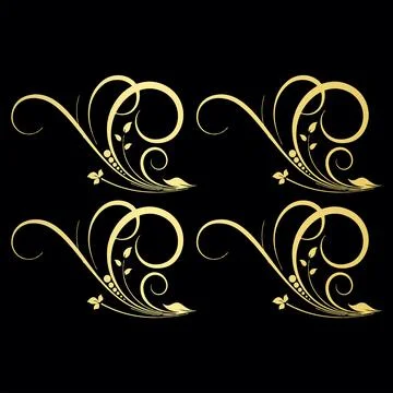 Golden Pattern, gold pattern, texture, shading background vector Stock Illustration