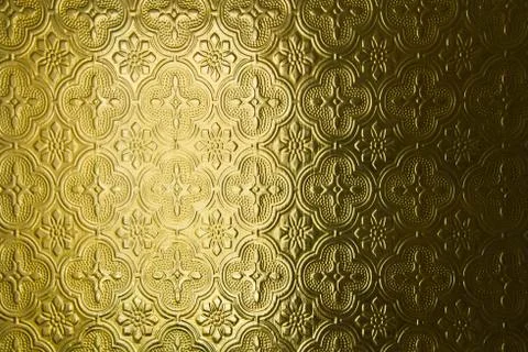 Golden pattern Stock Photos