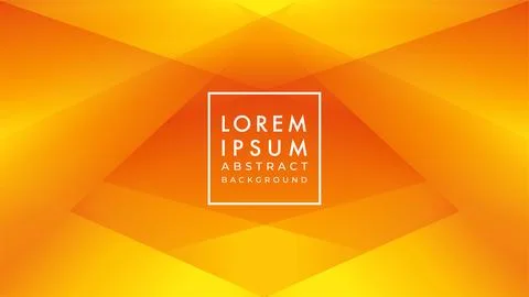 Golden pattern vector illustration. Vibrant yellow orange color gradient. A.. Stock Illustration