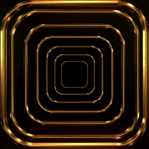 Golden Patterns Animation Видео 102386848