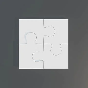 Golden piece of puzzle solution key challenge concept 3d render illustration Illustrazione stock