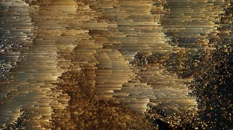 Golden Pixels background Иллюстрация