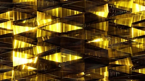 Golden Plates background Vidéo 102426566