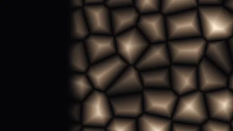 Golden Polygon Texture with Cinematic Motion During Transitions for Backgroun Stock Footage 341657054