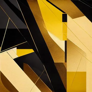 Golden polygonal 3D texture background イラスト素材