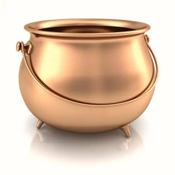 Golden Pot Stock Illustration