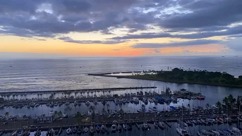 A golden prince sunset. Video stock 145438566
