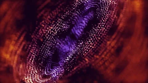 Golden purple Background  Motion Graphics Animated Background Video stock 174208604