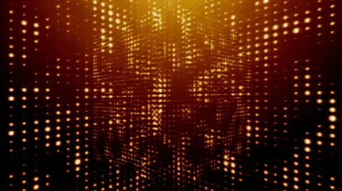 Golden rain Video stock 10607169