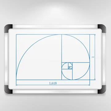 Golden Ratio Stock Illustration