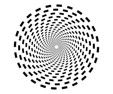 Golden ration fibonacci pattern for logo icon background web graphic tattoo. Illustrazione stock