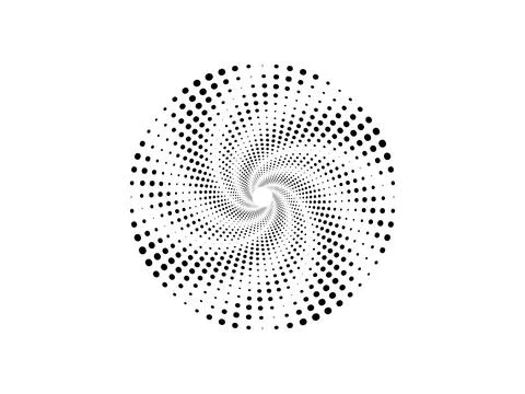 Golden ration fibonacci pattern for logo icon background web graphic tattoo. Illustrazione stock
