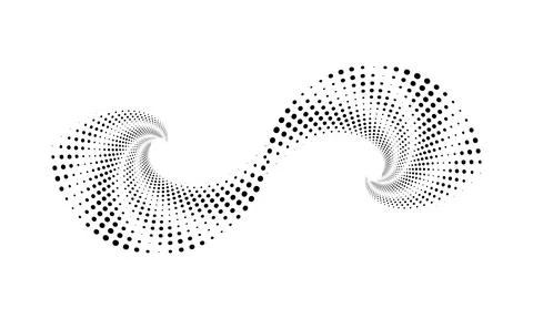 Golden ration fibonacci pattern for logo icon background web graphic tattoo. Illustrazione stock