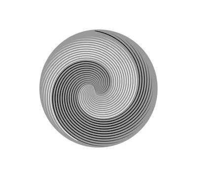 Golden ration fibonacci pattern for logo icon background web graphic tattoo. Stock Illustration