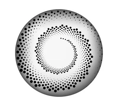 Golden ration fibonacci pattern for logo icon background web graphic tattoo. Illustrazione stock