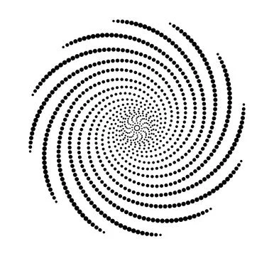 Golden ration fibonacci pattern for logo icon background web graphic tattoo. Stock Illustration