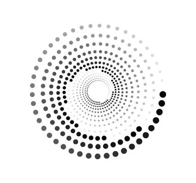 Golden ration fibonacci pattern for logo icon background web graphic tattoo. Stock Illustration