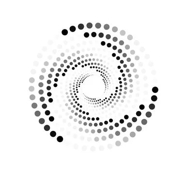 Golden ration fibonacci pattern for logo icon background web graphic tattoo. Stock Illustration