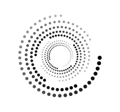 Golden ration fibonacci pattern for logo icon background web graphic tattoo. Stock Illustration