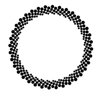 Golden ration fibonacci pattern for logo icon background web graphic tattoo. Stock Illustration