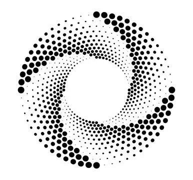 Golden ration fibonacci pattern for logo icon background web graphic tattoo. Stock Illustration