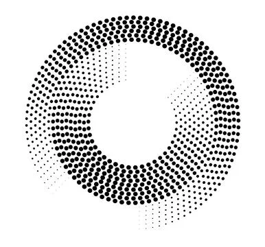 Golden ration fibonacci pattern for logo icon background web graphic tattoo. Stock Illustration