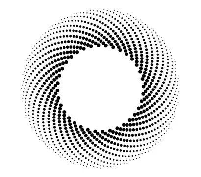 Golden ration fibonacci pattern for logo icon background web graphic tattoo. Stock Illustration