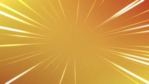 Golden rays expanding background animation Stock Footage 301587861