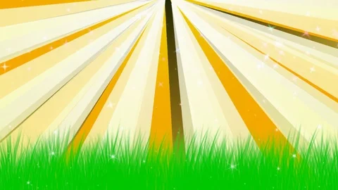 Golden rays Stock Footage 124403605