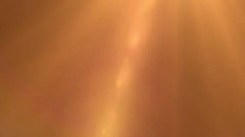 Golden rays glow softly through the haze Video stock 340414259