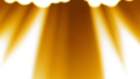 Golden Rays Light Background Stock Illustration