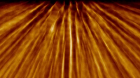 The golden rays through the crystal block objects Video stock 47883875