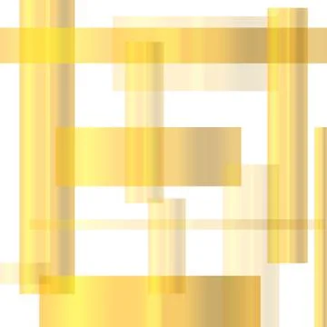 Golden Rectangle Background Illustrazione stock