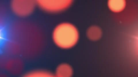 Golden red concept the motion of bokeh sunlight loop background Stock Footage 308720904