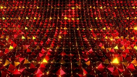 Golden Red Curve 動画素材 102435867