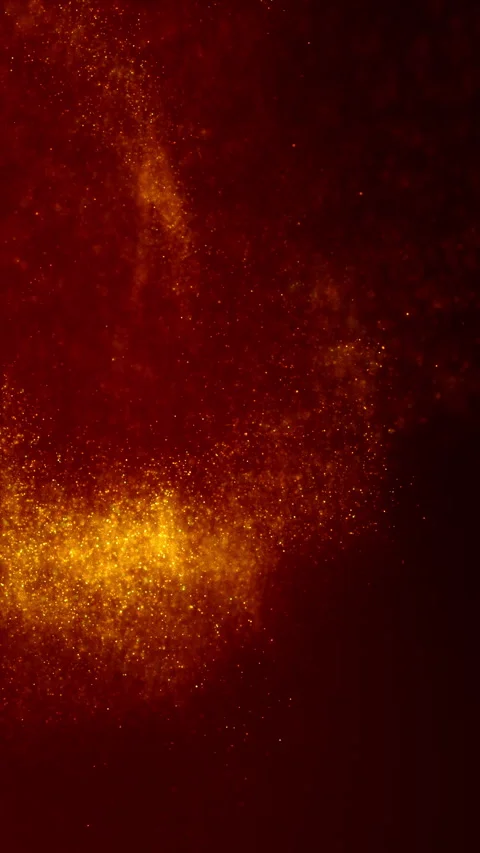 Golden Red Rising Abstract Magic Stars Stock Video Pond5