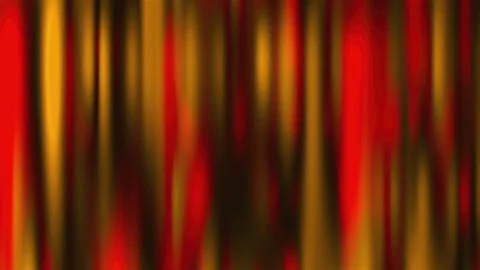 Golden red waves Stock Illustration