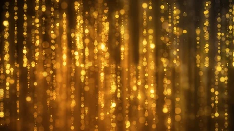 Golden Reflected Focus Stock Footage 91054349